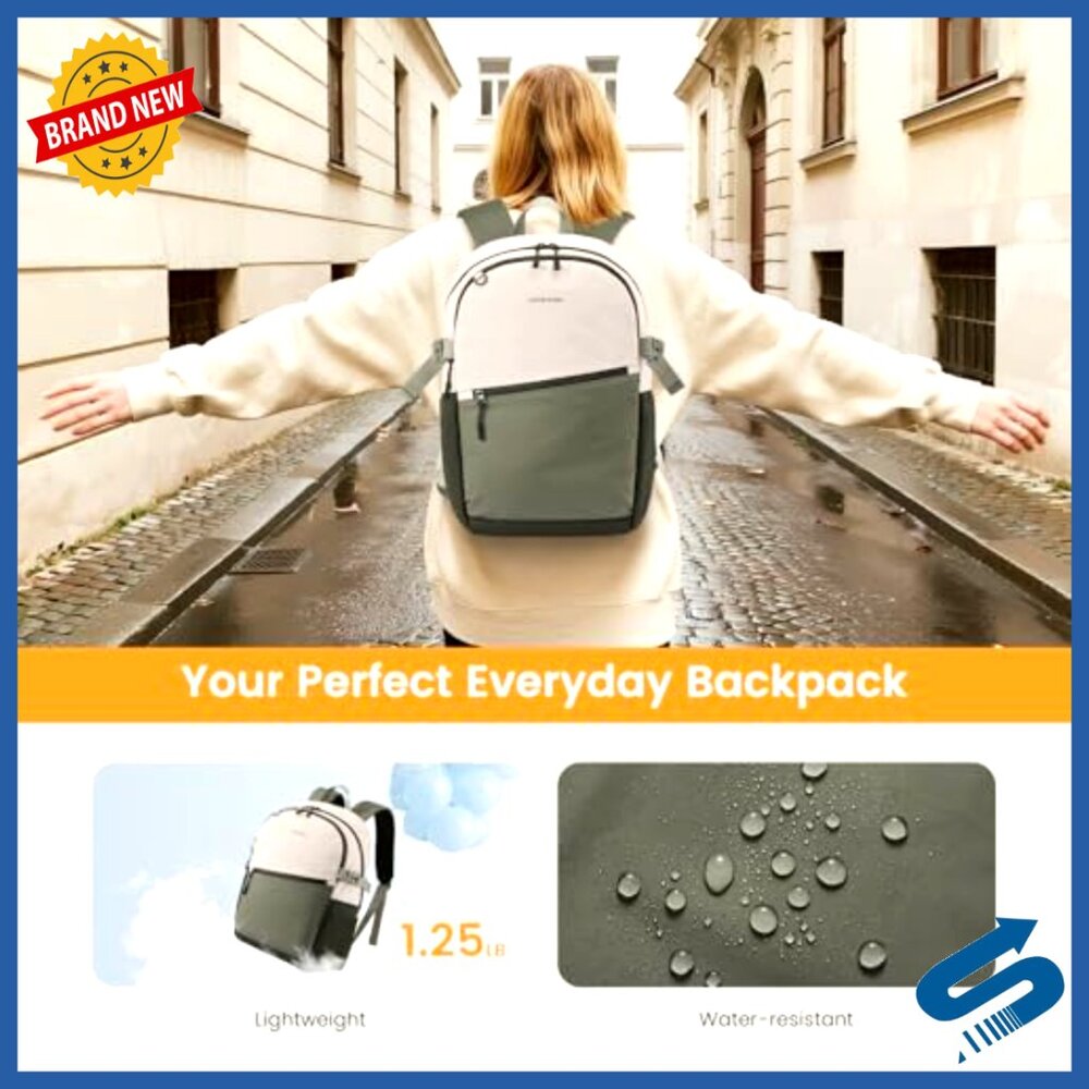 Chic Versatile Everyday Backpack Lightweight Wate… - image 4